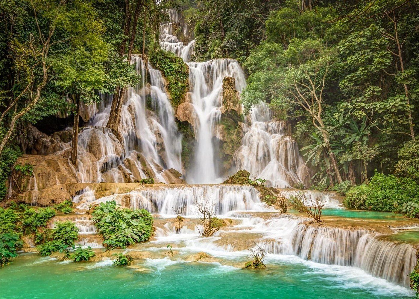 Tour Privato Guidato alle Cascate di Kuang Sii con Trasferimenti - Luang Prabang City Tours