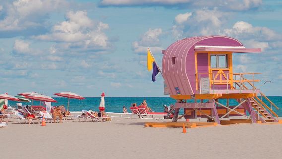 美國邁阿密：北海灘+沙灘浮橋+邁阿密海灘+南角公園碼頭一日遊