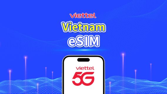 Vietnam Viettel 5G eSIM | TikTok & ChatGPT Available | Daily 5GB | Calendar-Day Billing | QR Code