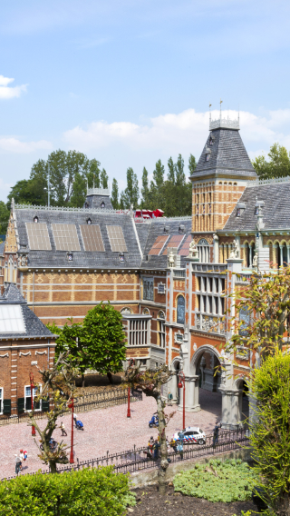 Madurodam + Inner Court & Hall Of The Knights + Scheveningen strand in The Hague, Netherlands