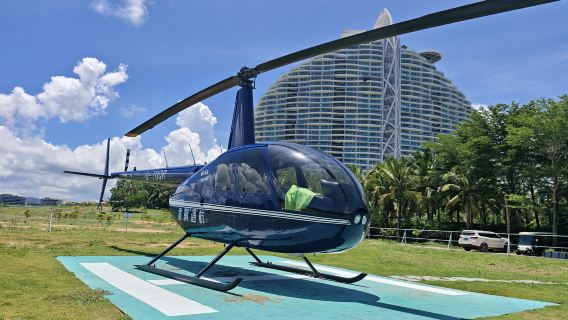 Sanya Haitang Bay Helicopter Experience (Gentle Flight Along the Coastline + Refresh Your Travel Experience + Amazing Aerial Views)