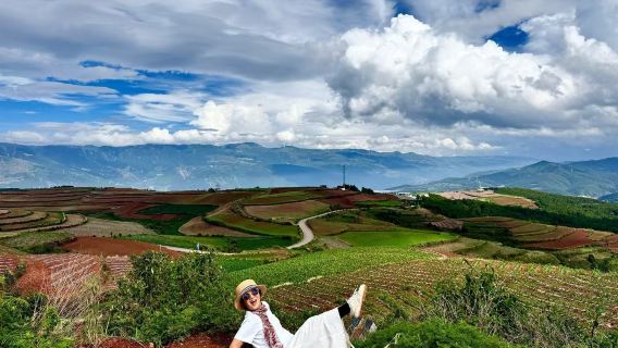 1-day tour to Dongchuan red land with pickup service