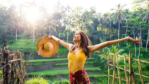 Aventure à Ubud : Balade en quad (ATV), rafting sur la rivière Ayung et visite des rizières en terrasses de Tegallalang