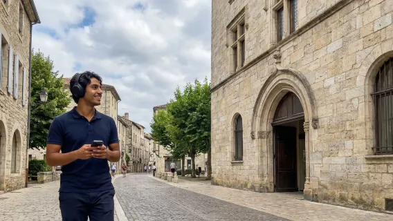 Tour con audioguía de Cahors: Ecos de la antigüedad y tesoros ocultos
