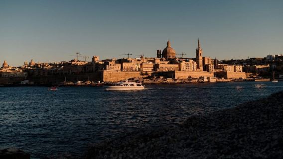 Full Day Round Malta Boat Trip — Hot Lunch & Swimming Stops