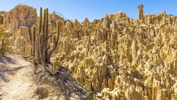 La Paz: City Tour with Cable Car Ride and Moon Valley