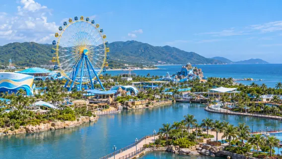 Dagstur til Hainan Ocean Happy World + Danjia Museum + Haitang Bay