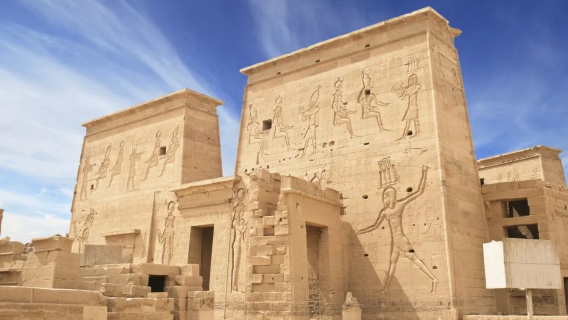 From Aswan, Egypt: Philae Temple + Nubian village tour with Nile speedboating/admission ticket