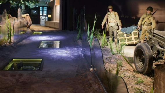 空挺博物館：入場券＋音声ガイド