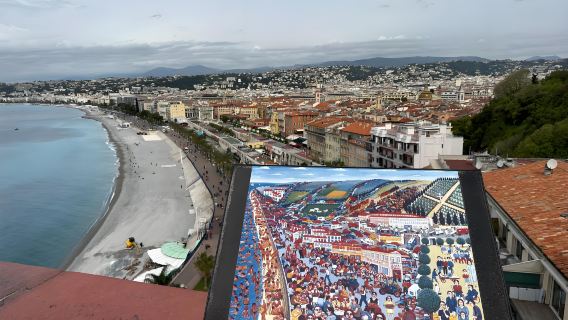 法國尼斯馬塞納廣場+英國人散步大道+尼斯城堡山+舊城區一日遊