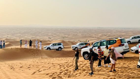 Morning Desert Safari with Dune Bashing, Sandboarding & Pick & Drop Off