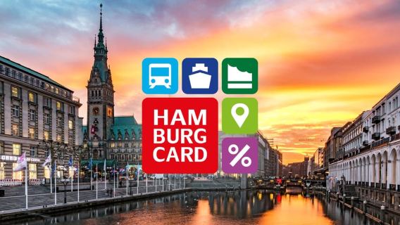 Amburgo: Hamburg City Card con trasporto pubblico gratuito