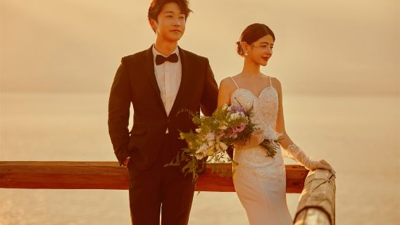 大理白族自治州旅拍【婚紗照拍攝/服飾選配/底片全送/包住宿/無隱形消費/婚禮照攝影】