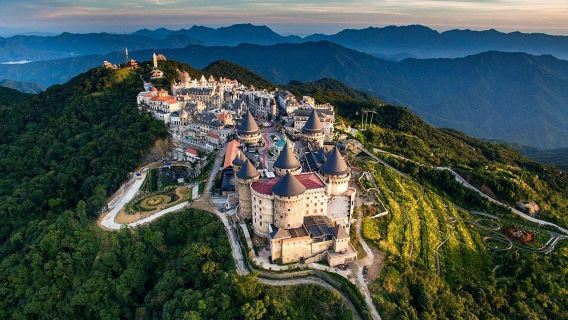 Sun World Ba Na Hills Cable Car Ticket in Da Nang (Golden Bridge, French Village, Lunch Buffet...)