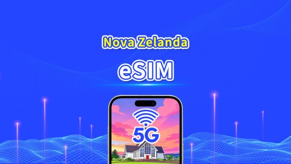 eSIM Nuova Zelanda | 5G/4G | Pacchetto Dati Giornaliero/Totale | 1–30 giorni | Fatturazione Giorni Naturali | Codice QR