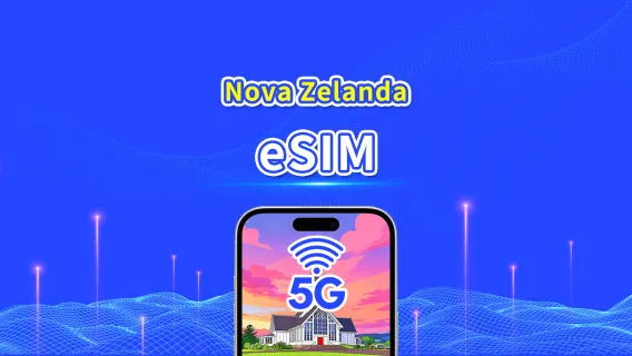 eSIM Nuova Zelanda | 5G/4G | Pacchetto Dati Giornaliero/Totale | 1–30 giorni | Fatturazione Giorni Naturali | Codice QR