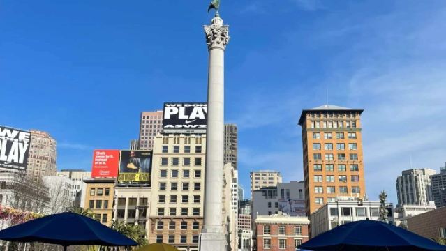 Lawatan sehari ke Union Square, Chinatown, Coit Tower dan Pier 39 di San Francisco, Amerika Syarikat