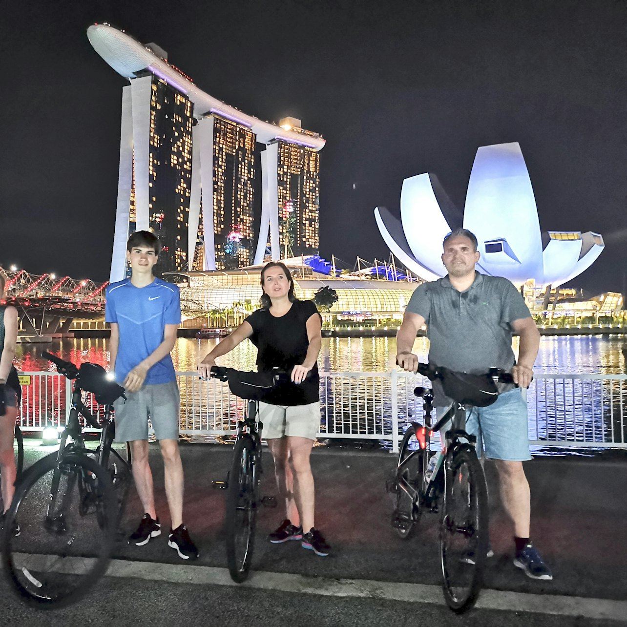 Marina Bay Night Bike Tour