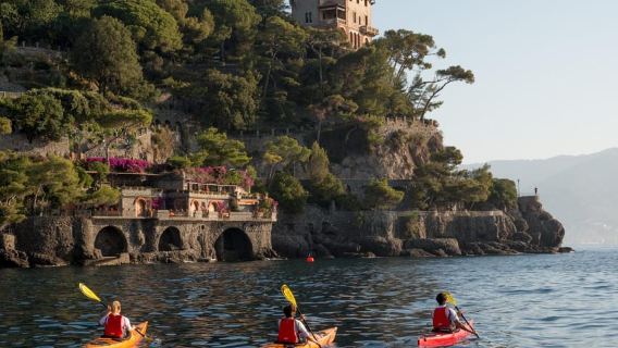 Facile tour in kayak a Portofino con snorkeling facoltativo