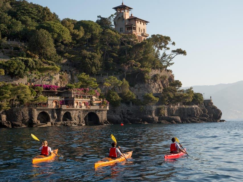 Easy Kayak Tour to Portofino with Optional Snorkeling
