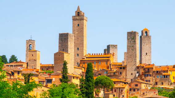 Tagesausflug nach San Gimignano, Monteriggioni und Grosseto [Reiseplanänderung]