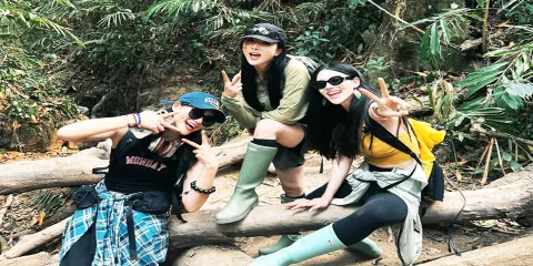 六人內拼團·基諾山雨林徒步·獨立營地·項目全包·特色餐