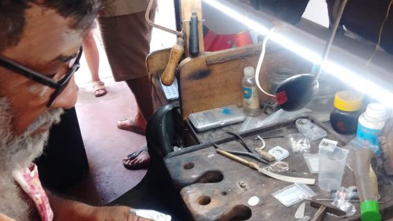 Galle: Oficina de Fabricação de Joias Tradicionais com lanches