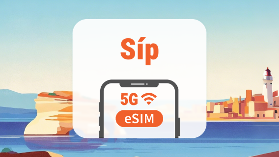 eSIM 5G Síp | 2 mạng • All AI & TikTok | 1–30 ngày | QR Code