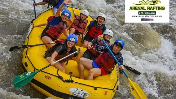 Balsa River White Water Rafting class 2/3 in Costa Rica