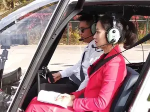 30 minutes Helicopter VIP tour at Badaling Greatwall and Primitive Remnant Wall