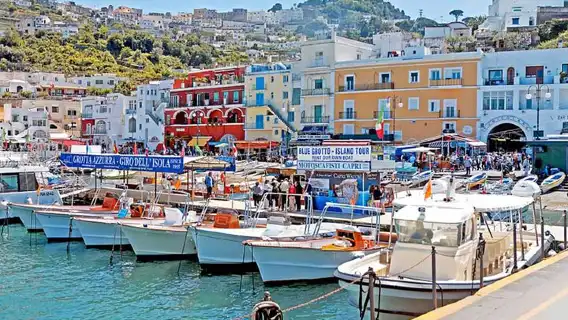 Capri and Blue Grotto Private Tour from Naples or Sorrento