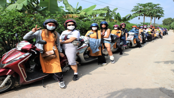 Hanoi Motorbike Tours Led By Women: Hanoi By Night Foodie Motorbike Tours