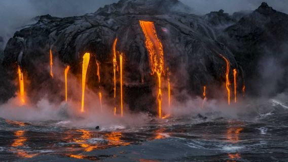 大島(夏威夷島)+夏威夷火山國家公園+普納魯吾黑沙海灘一日遊