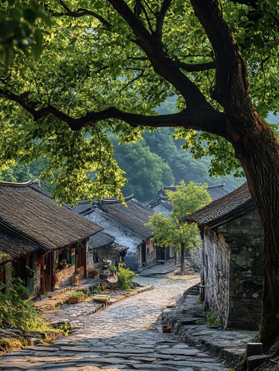 浙江麗水：古堰畫鄉+楊家堂+陳家鋪+松陽老街  景點可定制G