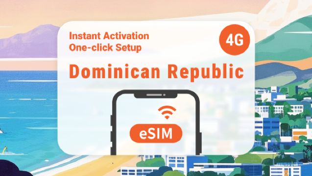Dominik Cumhuriyeti eSIM | ChatGPT & TikTok Kullanılabilir | 1-30 Gün Arası Çeşitli Paketler Mevcut | Hemen Satın Al Hemen Kullan | QR Kodu