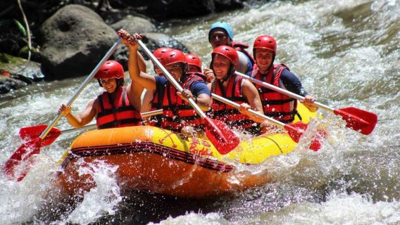 Bali: Wildwasser-Rafting-Abenteuer auf dem Ayung-Fluss mit Mittagessen