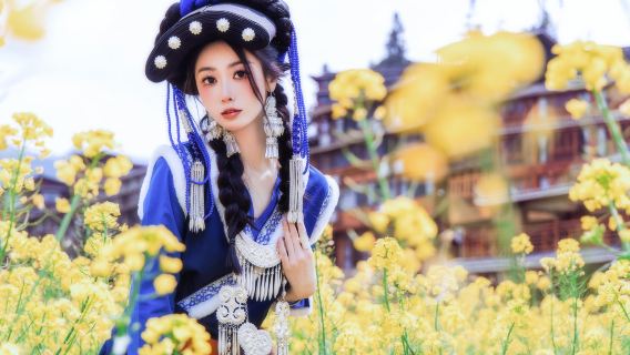 涼山旅行写真【ドライバー、ガイド、旅行写真家 + 結婚式の写真のメイクと衣料品&アクセサリー+ 旅程のカスタマイズ + 航空マイクロフィルム + 無料ネガ】