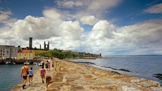 From Glasgow: The Kelpies, St Andrews and Fife Adventure