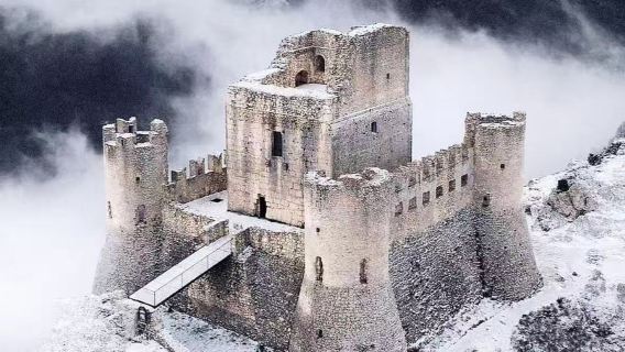 包車串聯99噴泉+聖伯納迪諾教堂+西班牙城堡+公園+大薩索山