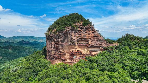 【小白龍甄品】麥積山石窟半日遊/導遊登窟導覽/上門接送