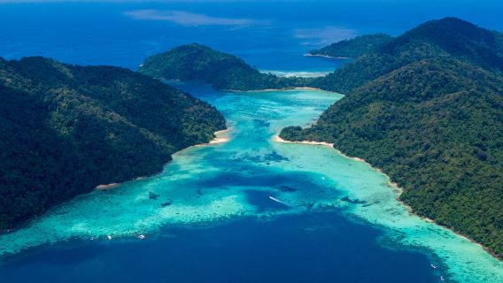 [Isola Surin] Piccolo paradiso marino incontaminato|Siti di immersione famosi + Esplorazione del villaggio Moken|tour di un giorno / soggiorno di due giorni e una notte sull'isola|Trasferimento dall'hotel