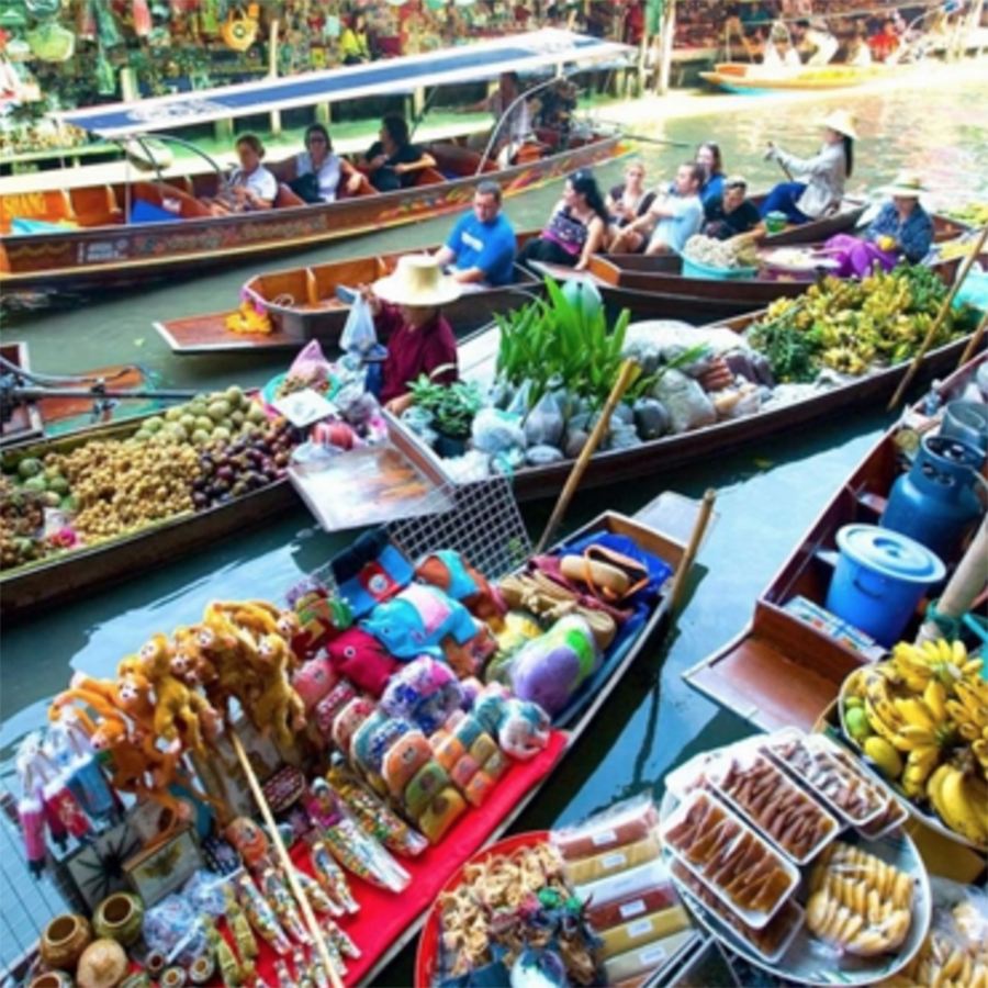 Pattaya Floating Market Ticket [Tickets valid for 6 hours after purchase ]