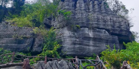 湖北恩施梭布埡石林+青龍台蓮花寨 一日遊中英文服務不含門票