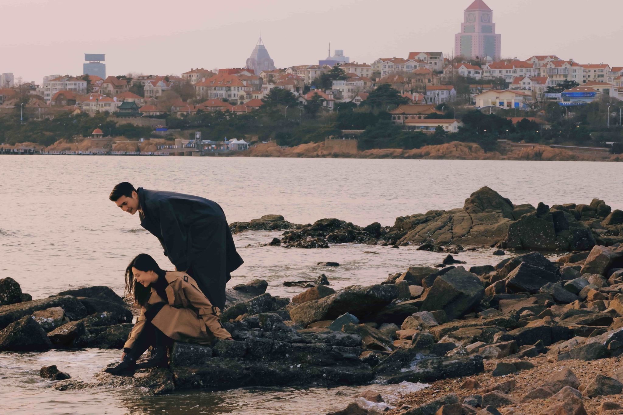 Travel Photoshoot in Zhuanglang[Giant Buddha Temple Wedding Photography with Aerial Drone Shots/Wedding Day Coverage/Makeup & Costumes]