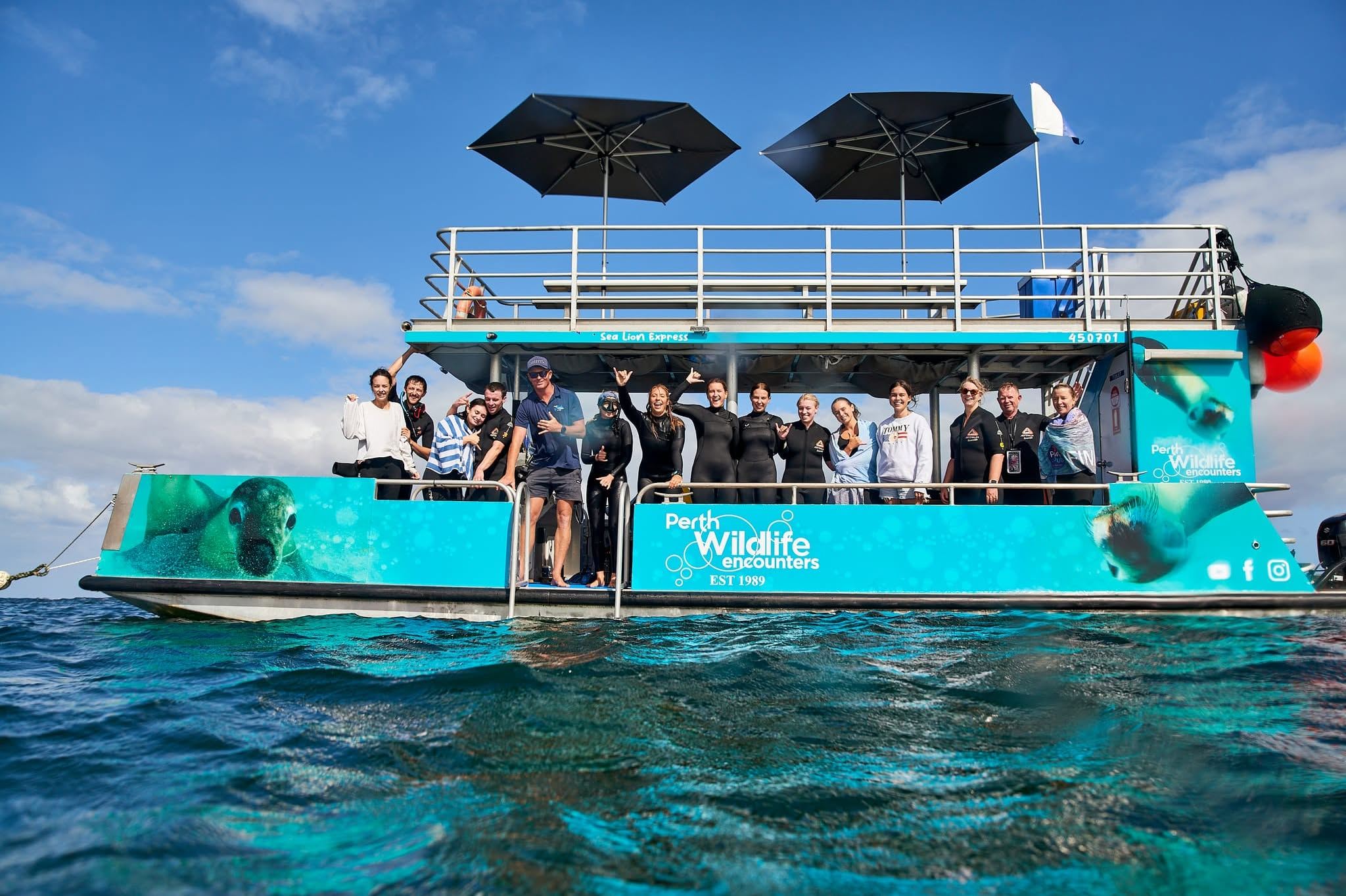 Rockingham Penguin Island Ferry in Perth, Western Australia - Dolphin, Seal, and Penguin Cruise