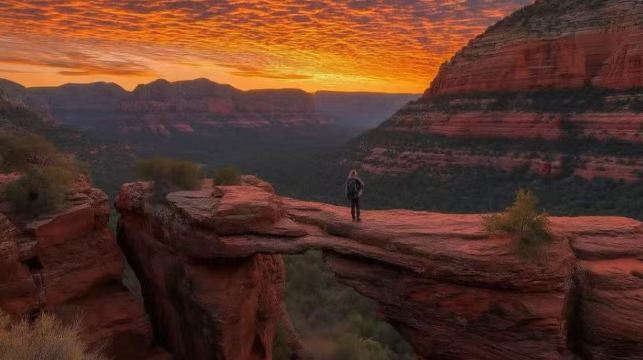 美國鳳凰城來回塞多納地鐵洞+教堂+日落觀景點【免費定制包車】