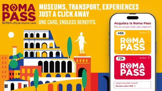 Rom-Pass: Stadtpass inklusive Verkehrsmittel Roma Pass (48/72 Stunden)