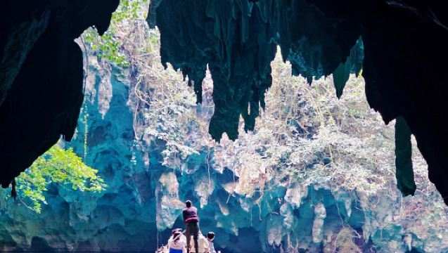 Berlepas dari Baise | Kumpulan 8 orang | Lawatan sehari ke Gua Sanmenhai Guangxi + Gua Shegeng + Kampung Panjang Umur + Gua Baimo