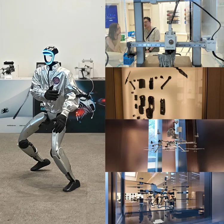 深センハイテクアドベンチャー：ロボット6S + DJI + Bambu 3D | 2種類