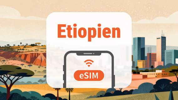 Etiopien eSIM | Alle AI & TikTok | 1–30 dage | QR-kode